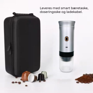 Bærbar batteridrevet espressomaskine 3-i-1